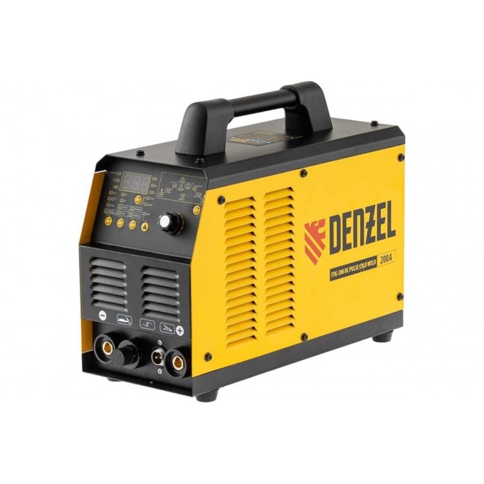 Аппарат инверторной аргонодуговой сварки DENZEL ITIG-200 DС Pulse Cold Weld, 200 А, ПВ 60% 10641438 Аппарат инверторной аргонодуговой сварки DENZEL ITIG-200 DС Pulse Cold Weld, 200 А, ПВ 60% 10641438