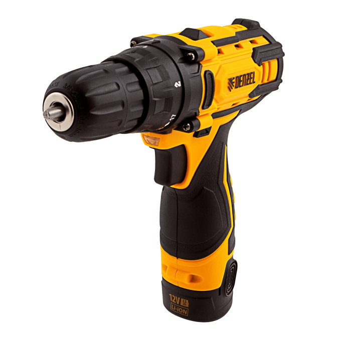 Дрель-шуруповерт аккумуляторная DENZEL CDL-12CB 10533906 Дрель-шуруповерт аккумуляторная DENZEL CDL-12CB 10533906