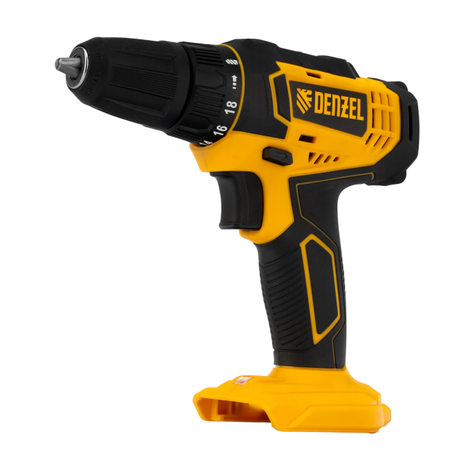 Дрель-шуруповерт аккумуляторная DENZEL CDL-18-0 10696410 Дрель-шуруповерт аккумуляторная DENZEL CDL-18-0 10696410