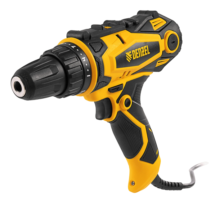 Дрель-шуруповерт сетевая DENZEL SD-300-10 10533909 Дрель-шуруповерт сетевая DENZEL SD-300-10 10533909