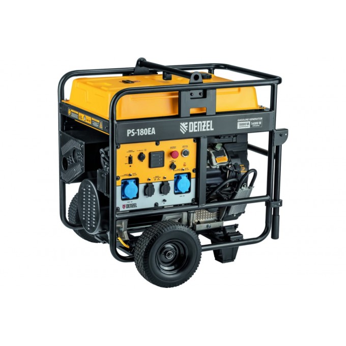 Генератор бензиновый DENZEL PS-180EA, 18 кВт, 230 В, 65л, разъём ATS, электростартер 10630168 Генератор бензиновый DENZEL PS-180EA, 18 кВт, 230 В, 65л, разъём ATS, электростартер 10630168