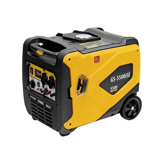 Генератор инверторный DENZEL GS-5500iSE, 5,5 кВт, 230 В, закрытый корпус,электростартер 10752148 Генератор инверторный DENZEL GS-5500iSE, 5,5 кВт, 230 В, закрытый корпус,электростартер 10752148