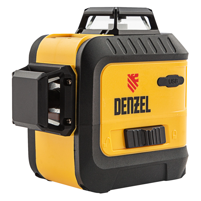 Лазерный нивелир DENZEL LX 360-3 Red 10535214 Лазерный нивелир DENZEL LX 360-3 Red 10535214