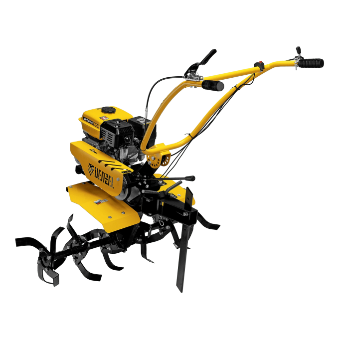 Мотоблок DENZEL DPT-270SB, 7 л.с., ременное сцепление, фрез 3х4, ШОМ, без колес, передачи 2В/1Н 10696448 Мотоблок DENZEL DPT-270SB, 7 л.с., ременное сцепление, фрез 3х4, ШОМ, без колес, передачи 2В/1Н 10696448